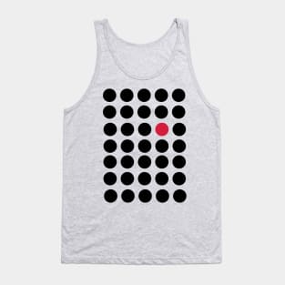 Dots, Fashion Art Design, Think Different, be different Tank Top